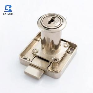 BLJ-XH-Desk cabinet lock Zinc alloy furniture drawer lock Square tongue drawer lock